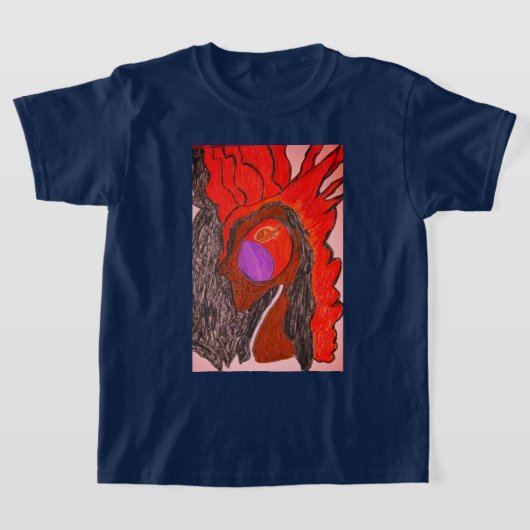 African Phoenix Rising  T-shirt (Laagn)