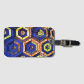 African Print  Bagagelabel (Voorkant (horizontaal))