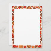 African Print Enregistrer la carte de date (Devant)