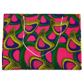 African Print Large Gift Bag Groot Cadeauzakje (Voorkant)