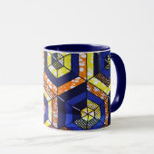 African Print Mug (Devant droit)