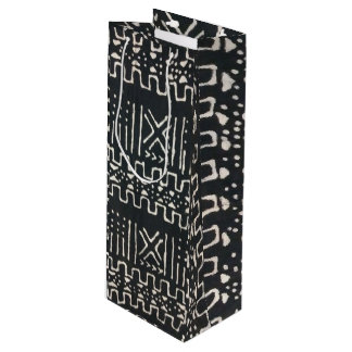 African Print Wine Gift Bag Wijn Cadeautas