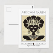 AFRICAN QUEEN BRIEFKAART (Voorkant / Achterkant)