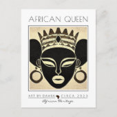 AFRICAN QUEEN BRIEFKAART (Voorkant)