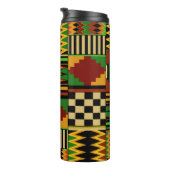 African Royal Kente Cloth Design Thermosbeker (Geroteerd rechts)