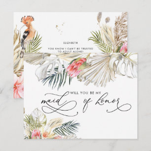 African Safari Bloemen Wees Mijn Getuige Briefkaart