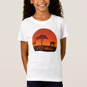 African Safari Silhouette - Kind Shirt