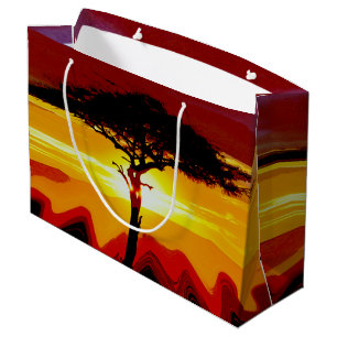 African Safari Sunset  Groot Cadeauzakje