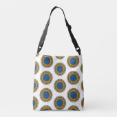 African Shweshwe Crossbody Tas (Achterkant)