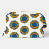 African Shweshwe Toilettasje (Achterkant)