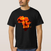 African Sun Mens T-Shirt (Devant)