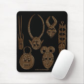 African Tribal Art Mousepad Muismat (Met muis)