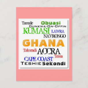 African_Urban Custom Briefkaart