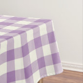 African Violet Gingham Pattern Check Tablecloth Tafelkleed (Voorbeeld)