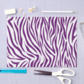 African Violet Safari Zebra Tissuepapier (Craft)