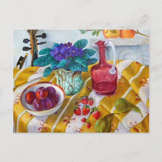 African Violets 2012 Briefkaart (Voorkant)