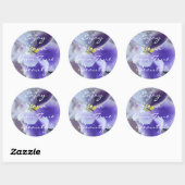 African Violets Sticker (Vel)