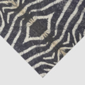 African  Zebra Stripe Patroon Decoupage Art Tissuepapier (Detail)