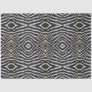 African  Zebra Stripe Patroon Decoupage Art Tissuepapier