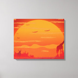 Africana Canvas Afdruk
