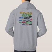 AFRICANKOKO CUSTOM (West-afrika, afrika, nigeria, Hoodie (Achterkant)