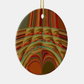 AfricaTradition Hakuna Matata Mountain Ethnic Moti Keramisch Ornament (Rechts)