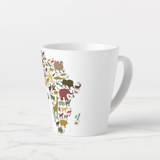 Afrika 12OZ Latte Mok (Rechterhoek)