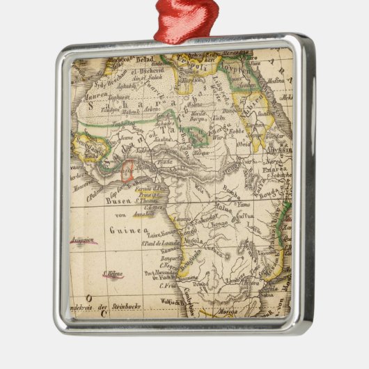 Afrika 16 metalen ornament (Links)