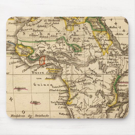 Afrika 16 muismat (Voorkant)