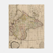 Afrika 19 fleece deken (Voorkant)