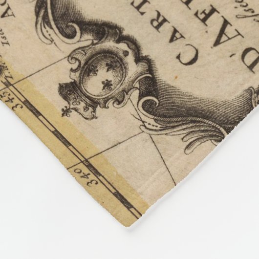 Afrika 19 fleece deken (Hoek)