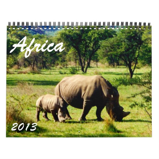 afrika 2013 kalender (Hoes)