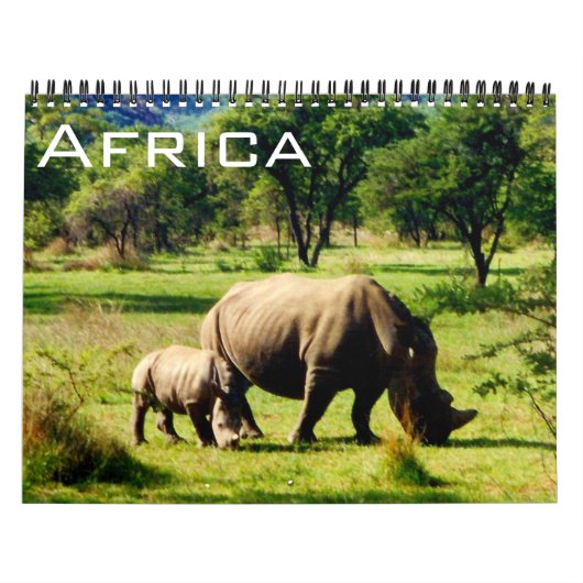 afrika 2026 kalender (Hoes)