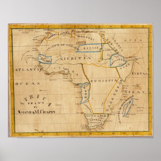 Afrika 21 poster (Voorkant)