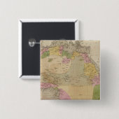 Afrika 21 vierkante button 5,1 cm (Voorkant /achterkant)