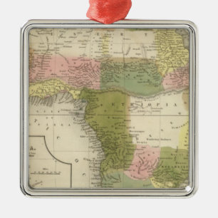 Afrika 25 metalen ornament