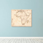 Afrika 26 canvas afdruk (Insitu (Houten vloer))