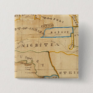 Afrika 26 vierkante button 5,1 cm