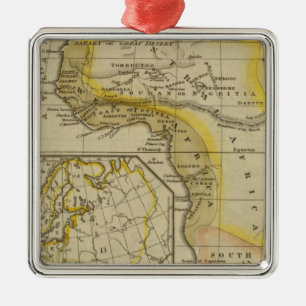 Afrika 27 metalen ornament