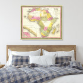Afrika 2 canvas afdruk (Insitu (Slaapkamer))