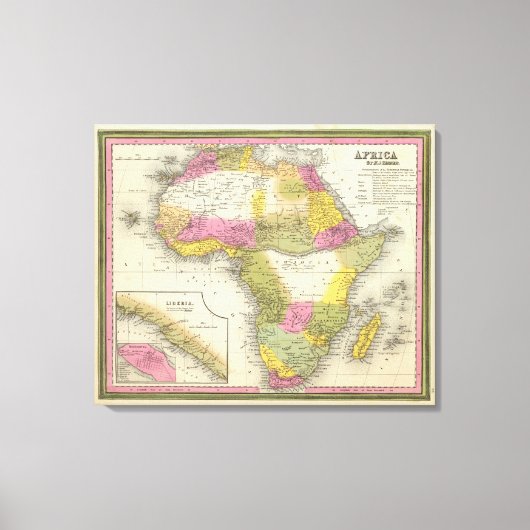 Afrika 2 canvas afdruk (Voorkant)