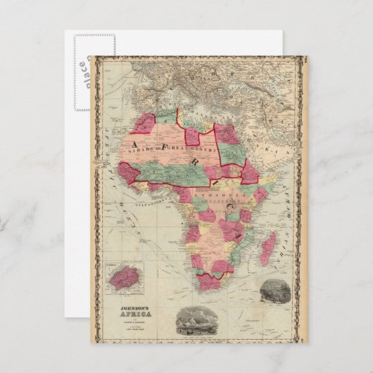 Afrika 30 briefkaart (Voorkant / Achterkant)