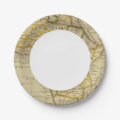 Afrika 34 papieren bordje (Voorkant)