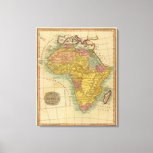 Afrika 3 canvas afdruk (Voorkant)