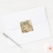 Afrika 43 vierkante sticker (Envelop)