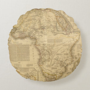 Afrika 5 rond kussen