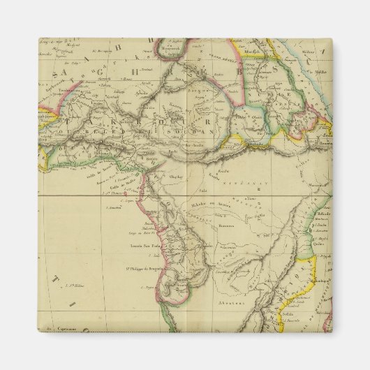 Afrika 6 magneet (Voorkant)