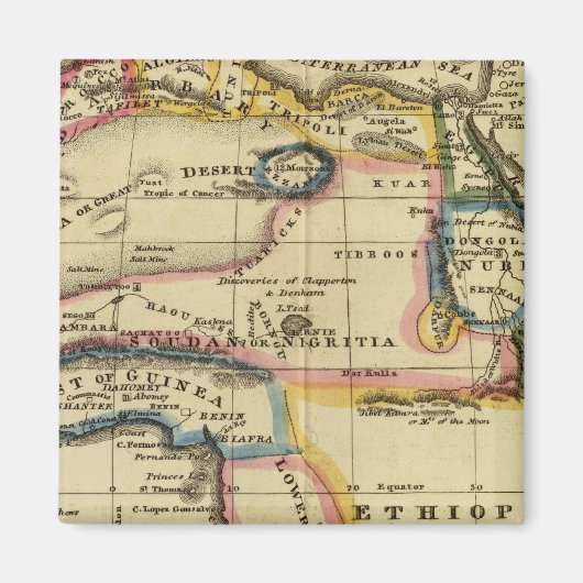 Afrika 7 magneet (Voorkant)