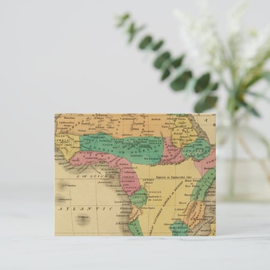 Afrika 9 briefkaart (Staand voorkant)