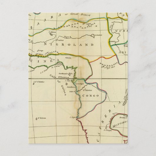 Afrika 9 briefkaart (Voorkant)